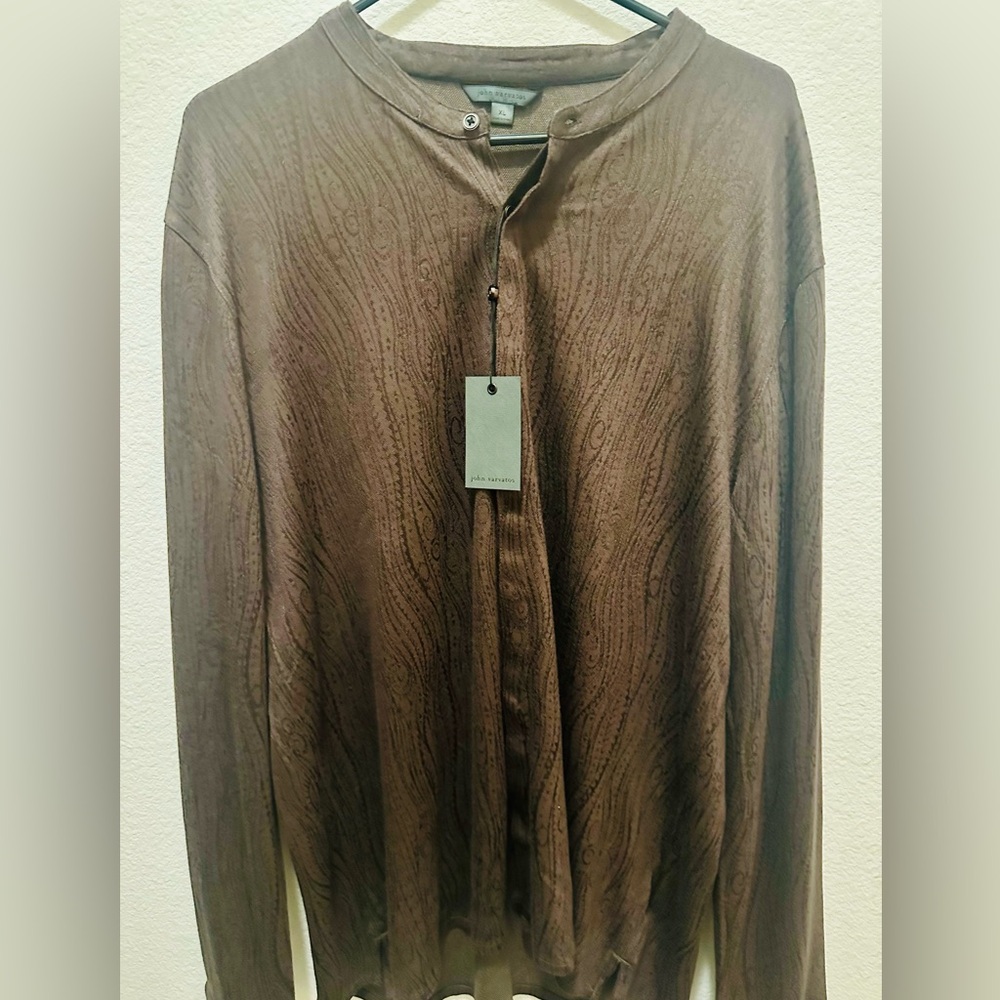 John Varvatos mens Otavio Shirt